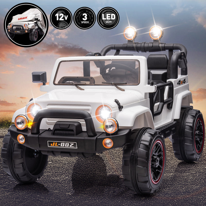12V Kids Electric Ride-On Truck with 3 Speeds, MP3, LED Lights, and Remote Control Magic Cars Variant 0