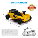 24V Two-Seater Kids Ride-On Car with Remote Control and 3-Speed Parent-Child Go Kart Magic Cars 1