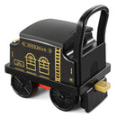 6V Black/Blue Electric Ride-On Train with Storage and Lights for 1–3 Year Olds Magic Cars 28