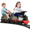 6V Black/Blue Electric Ride-On Train with Storage and Lights for 1–3 Year Olds Magic Cars Variant 0