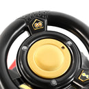 6V Kids Electric Ride-On Train with Tracks, Music & Lights for Ages 1–3 – Black/Blue Magic Cars 8