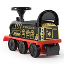 6V Ride-On Train Toy with Lights and Music for Toddlers 1-3 Years Black/Blue Magic Cars 10