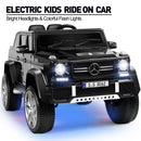 Electric 12V Black Kids Ride-On Truck with Remote Control and MP3 Player Magic Cars 0