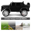 Electric 12V Black Kids Ride-On Truck with Remote Control and MP3 Player Magic Cars 14