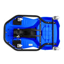 Blue 24V Electric Kids 360° Drifting Ride-On Go-Kart with Variable Speed Magic Cars 23