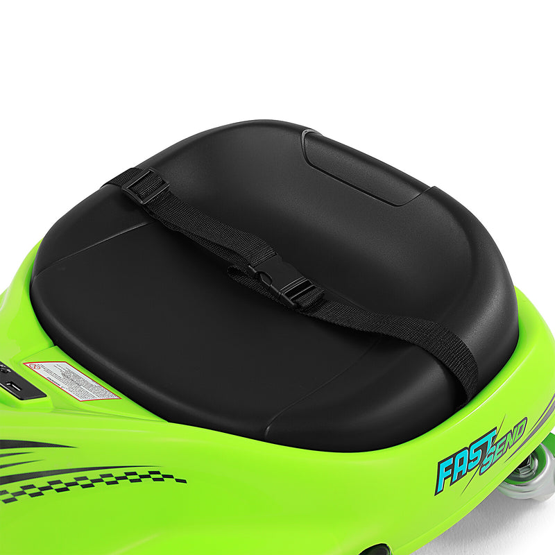 Green 24V Electric Drifting Go-Kart with Adjustable Speeds for Kids Magic Cars 18