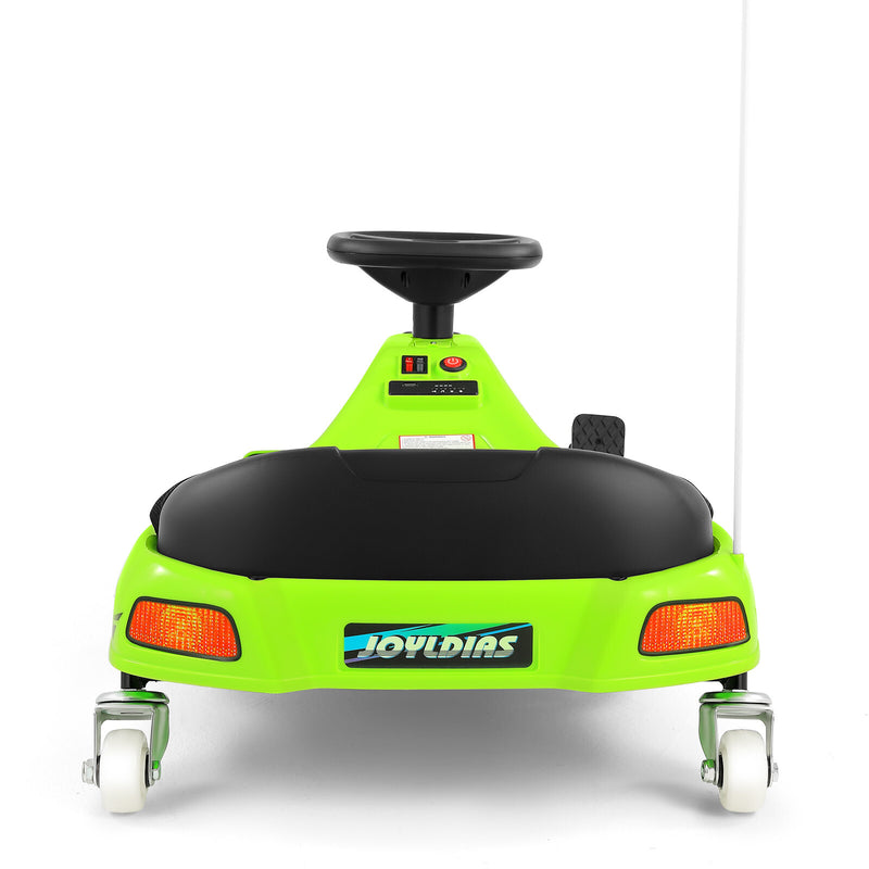 Green 24V Electric Drifting Go-Kart with Adjustable Speeds for Kids Magic Cars 22