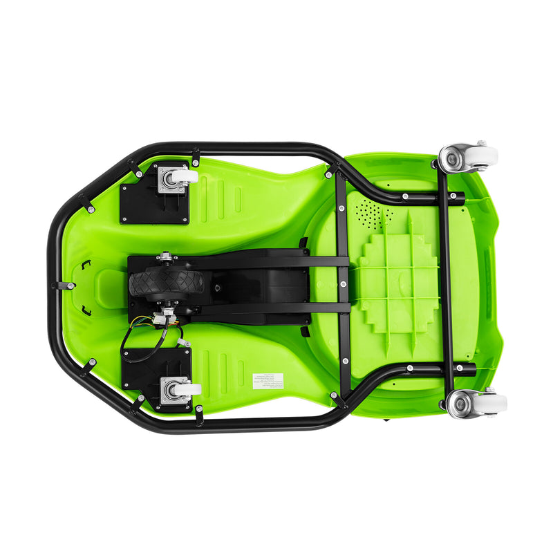 Green 24V Electric Drifting Go-Kart with Adjustable Speeds for Kids Magic Cars 23