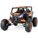 Orange 12V Electric Ride-On UTV Car for Kids with 3 Speeds, Music, and Remote Control Magic Cars 20
