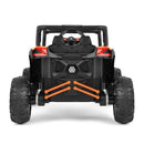 Orange 12V Electric Ride-On UTV Car for Kids with 3 Speeds, Music, and Remote Control Magic Cars 21