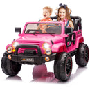 12V Pink Electric Kids Ride-On Car Toy with 3 Speeds, LED Lights, MP3 Player, and Remote Control Magic Cars 0