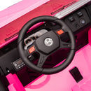 12V Pink Electric Kids Ride-On Car Toy with 3 Speeds, LED Lights, MP3 Player, and Remote Control Magic Cars 11