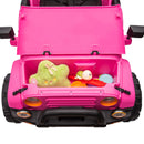12V Pink Electric Kids Ride-On Car Toy with 3 Speeds, LED Lights, MP3 Player, and Remote Control Magic Cars 14