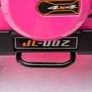 12V Pink Electric Kids Ride-On Car Toy with 3 Speeds, LED Lights, MP3 Player, and Remote Control Magic Cars 16