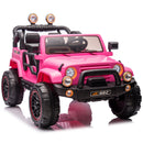 12V Pink Electric Kids Ride-On Car Toy with 3 Speeds, LED Lights, MP3 Player, and Remote Control Magic Cars 17