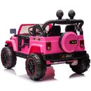 12V Pink Electric Kids Ride-On Car Toy with 3 Speeds, LED Lights, MP3 Player, and Remote Control Magic Cars 20
