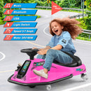 24V Pink Electric Kids Drifting Ride-On Car with 360° Rotation Magic Cars 0