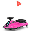 24V Pink Electric Kids Drifting Ride-On Car with 360° Rotation Magic Cars 1