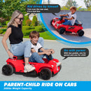 Red 24V 2-Seater Ride-On Car for Kids with Remote Control – Parent-Child Toy Gift for Boys and Girls Magic Cars 3