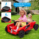 Red 24V 2-Seater Ride-On Car for Kids with Remote Control – Parent-Child Toy Gift for Boys and Girls Magic Cars 4