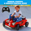 Red 24V 2-Seater Ride-On Car for Kids with Remote Control – Parent-Child Toy Gift for Boys and Girls Magic Cars 5