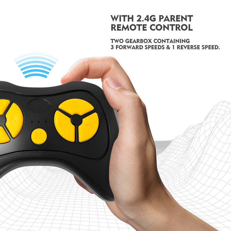 12V Electric Kids Ride-On Truck with LED Lights, MP3, Battery, and Remote Control Magic Cars 7