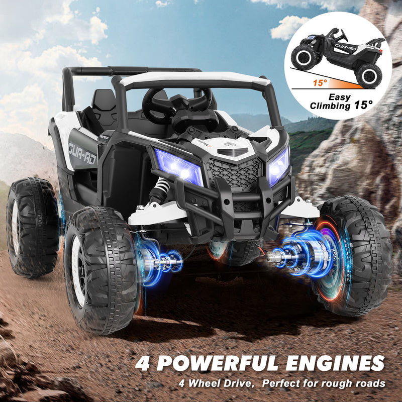 12V Kids Electric 4WD Off-Road Ride-On UTV Truck with Remote Control and Music Magic Cars 3