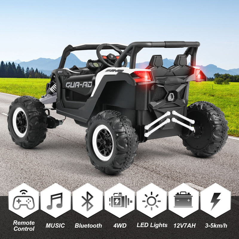 12V Kids Electric 4WD Off-Road Ride-On UTV Truck with Remote Control and Music Magic Cars 5