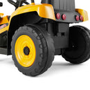 12V Yellow Electronic Ride-On Excavator Digger Car with 3 Speeds, Music, and Remote Control Magic Cars 16