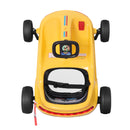 12V Yellow Kids Ride-On Go Kart Car with 3 Speeds, Bluetooth Music, and Remote Control Magic Cars 18