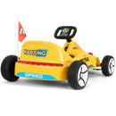 12V Yellow Kids Ride-On Go Kart Car with 3 Speeds, Bluetooth Music, and Remote Control Magic Cars 20