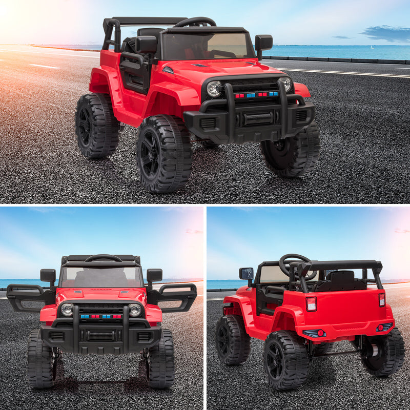 12V Kids Ride-On Truck with Remote Control, Adjustable Speeds, and MP3 Player Magic Cars 11