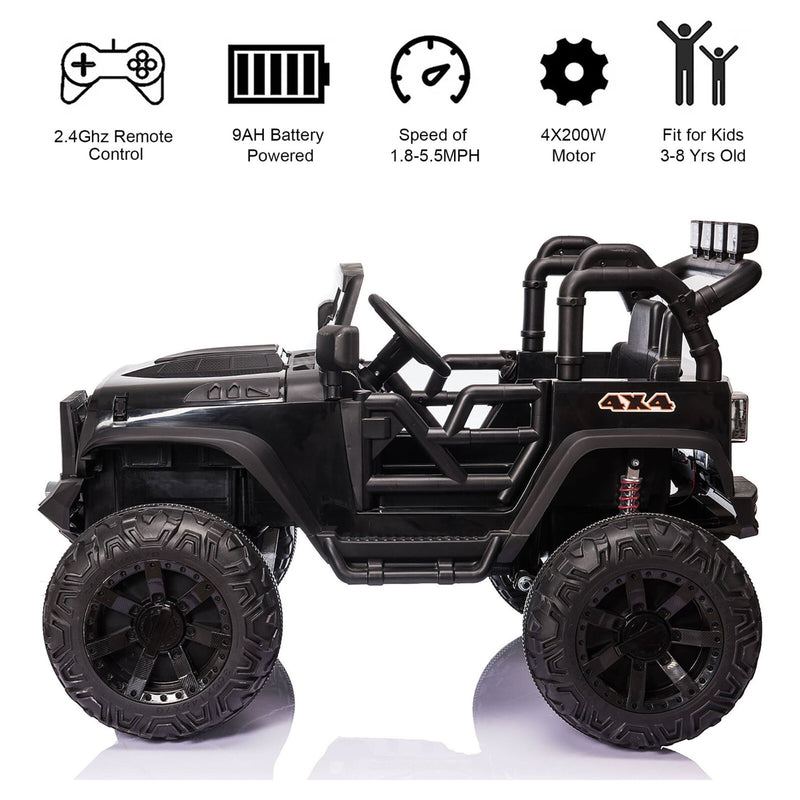 24V Kids 4x4 Ride-On Truck with Remote Control, 2-Seater, 4x 200W Motors Magic Cars 2