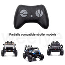Black Kids Powered Ride-On Car with 2.4G Bluetooth Remote Control and Accessories Magic Cars 3