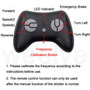 Black Kids Powered Ride-On Car with 2.4G Bluetooth Remote Control and Accessories Magic Cars 5