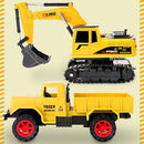 Maquinaria de construcción excavadora a control remoto para niños pequeños Magic Cars 2