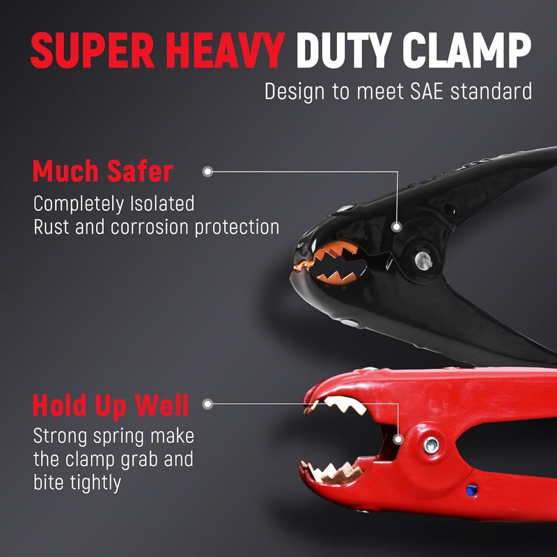 Heavy-Duty Automotive Booster Jumper Cables for Car, SUV, and Truck Batteries Magic Cars 1