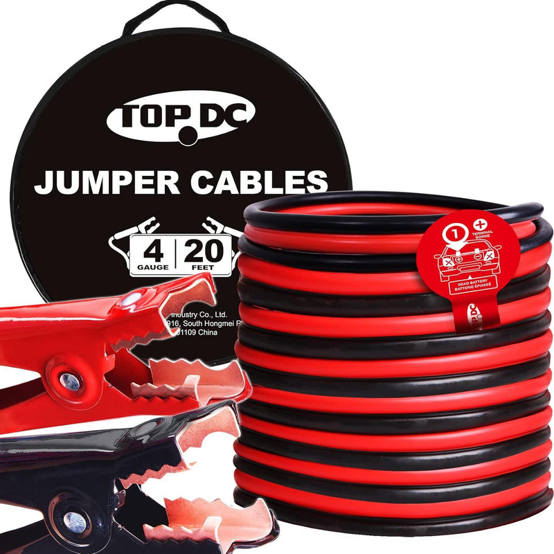 Heavy-Duty Automotive Booster Jumper Cables for Car, SUV, and Truck Batteries Magic Cars 24