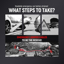 Heavy-Duty Automotive Booster Jumper Cables for Car, SUV, and Truck Batteries Magic Cars 4