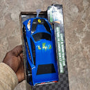 Light & Sound Race Car Toy in Blue for Kids 3 Years and Up Magic Cars Variant 0