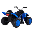 6 Volt Blue Battery-Powered Trail Racer ATV Ride-On Toy Magic Cars 4