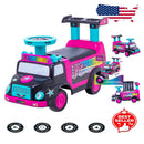 Interactive Toddler Ride-On Karaoke Party Bus Toy with Musical Instruments Magic Cars 0