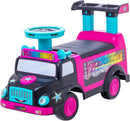 Interactive Toddler Ride-On Karaoke Party Bus Toy with Musical Instruments Magic Cars 2
