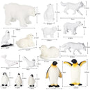 Kasyat 16-Piece Arctic Wildlife Figurine Collection Magic Cars 1