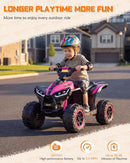AT2 12V Electric ATV for Kids Ages 3-6, 4-Wheel Ride-On Toy Magic Cars 1