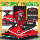KerryYoo K71 24V 7AH Kids Electric Drift Kart, 300W Brushless Motor for Ages 6-12 Magic Cars 3
