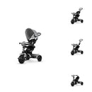 Happy Navigator Multi-Configuration Tricycle 8811-GRAY Magic Cars Variant 0