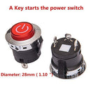 Key Start Switch Button for Children's Electric Ride-On Car Magic Cars 2
