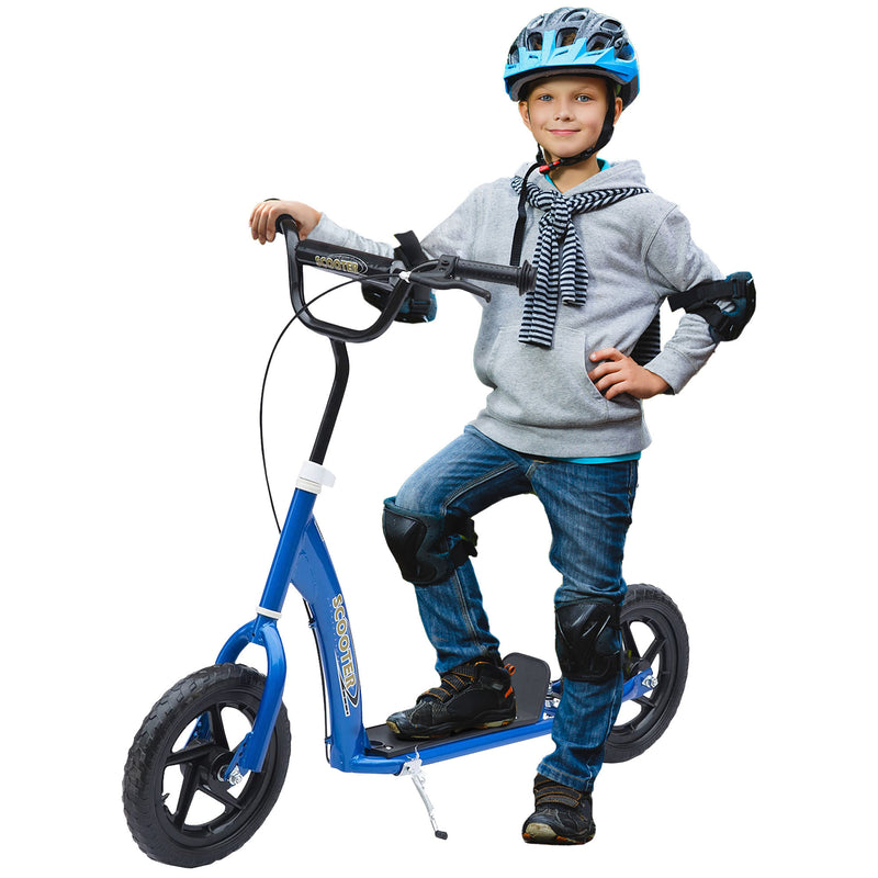 Kids Scooter with Large Wheels and Adjustable Handlebar for Ages 5-12 Years Magic Cars 0