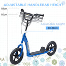 Kids Scooter with Large Wheels and Adjustable Handlebar for Ages 5-12 Years Magic Cars 3